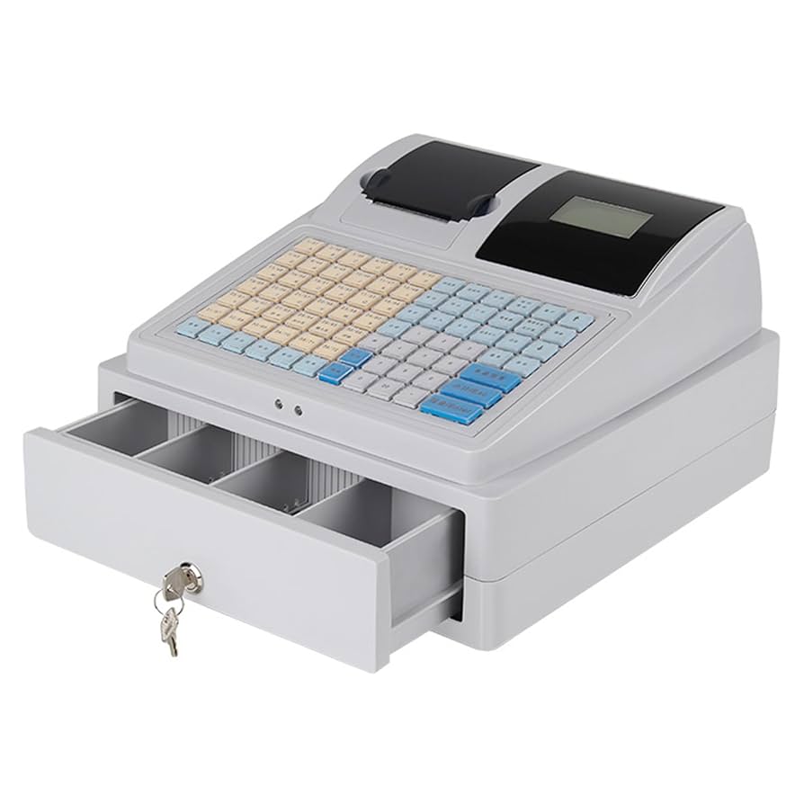 81 Keys Electronic Cash Register, Commercial Smart Tills